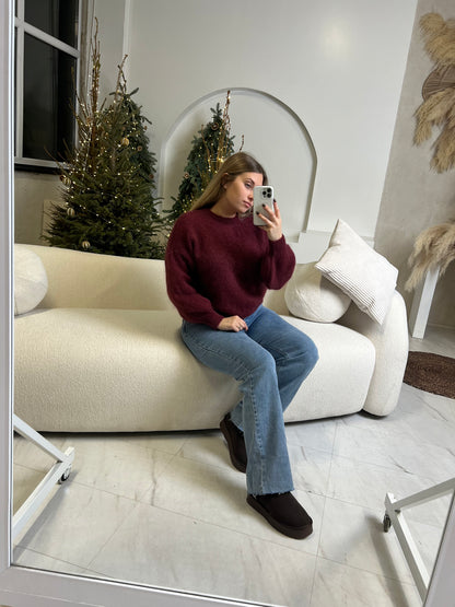Megztinis, bordo PREORDER
