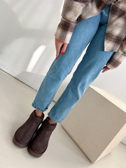 Natūralaus zomšo aulinukai