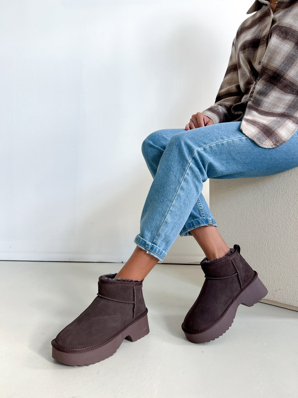 Natūralaus zomšo aulinukai