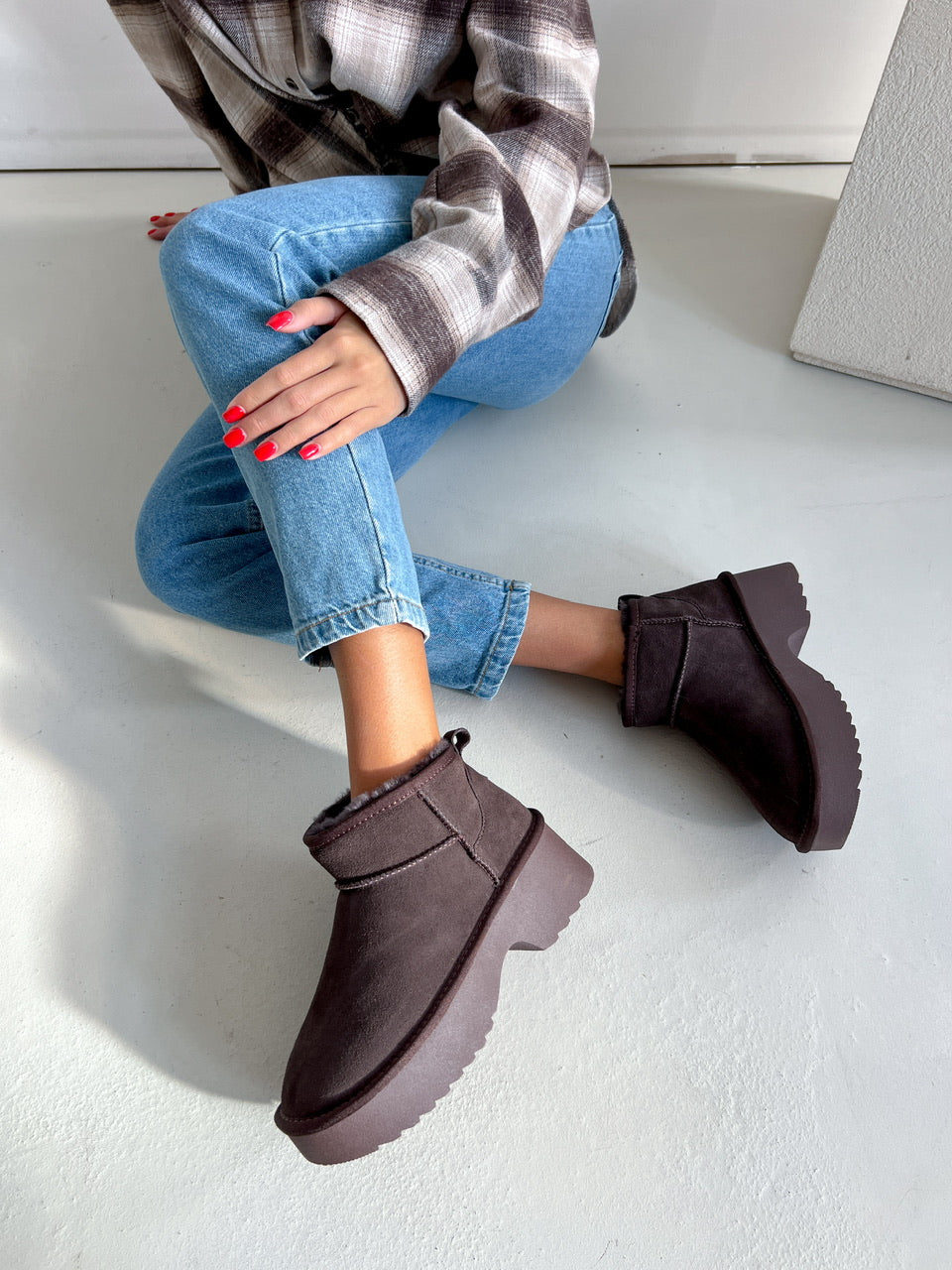 Natūralaus zomšo aulinukai