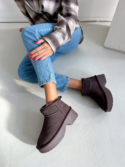 Natūralaus zomšo aulinukai