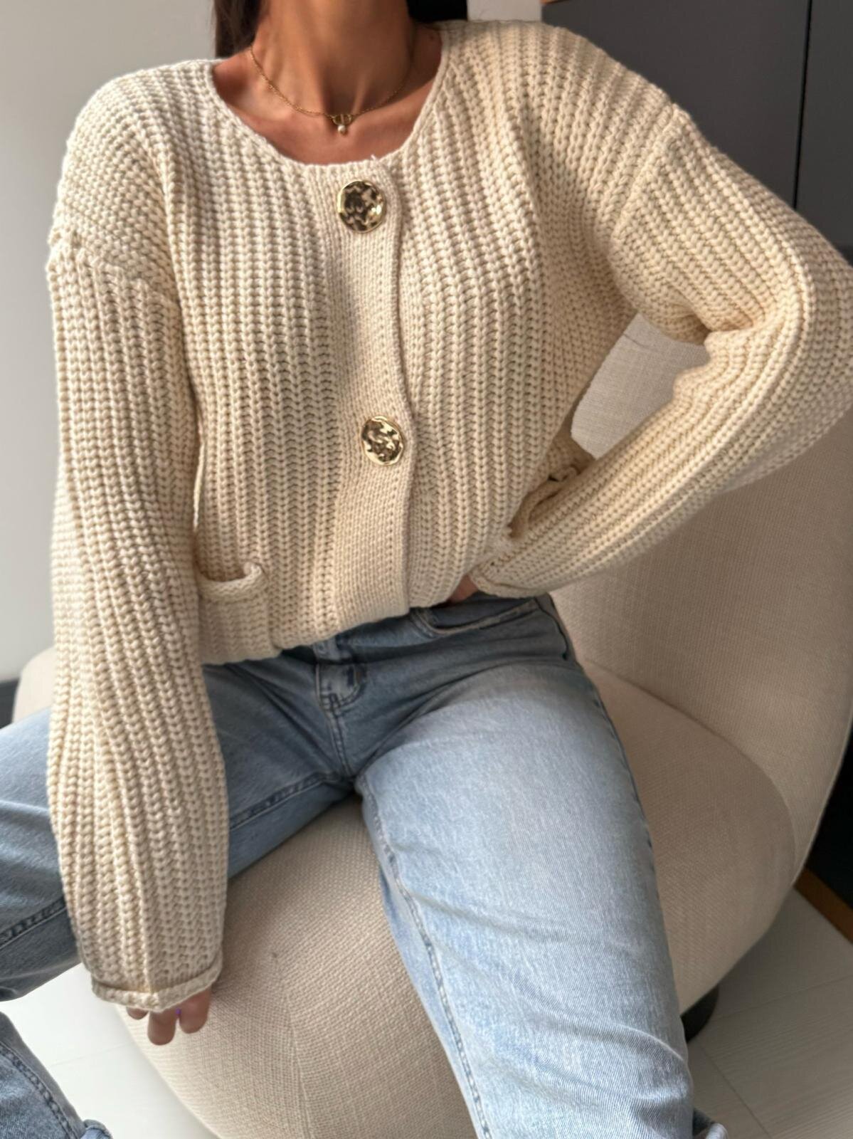 Megztinis "Beige"