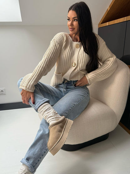 Megztinis "Beige"